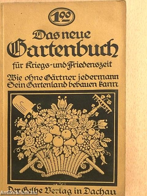 Das neue Gartenbuch (gótbetűs)