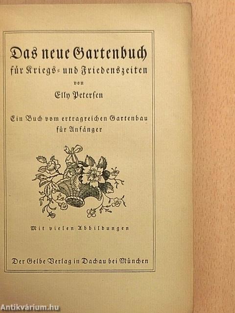 Das neue Gartenbuch (gótbetűs)