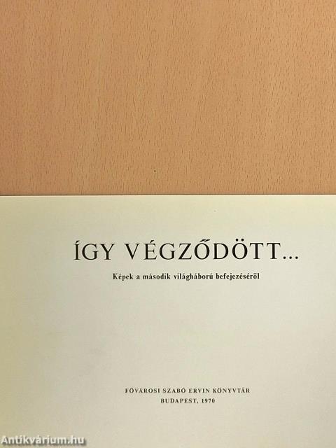 Így végződött...