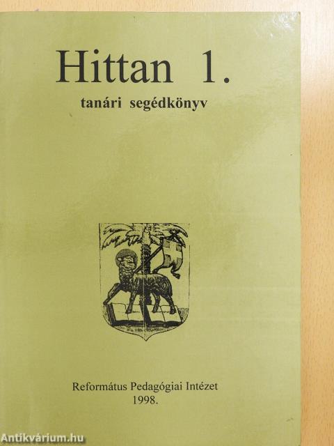 Hittan 1. (dedikált példány)