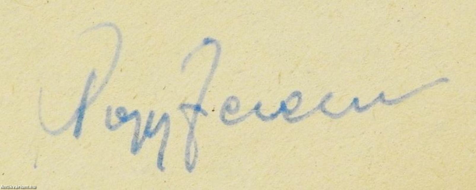 Tiszta út (dedikált példány)