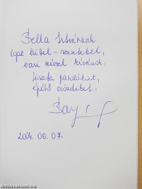 Őszelő (dedikált példány)