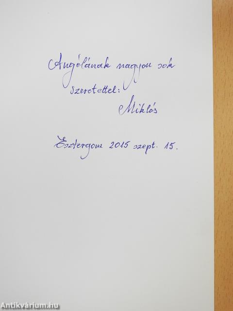 Bangó Miklós (dedikált példány)