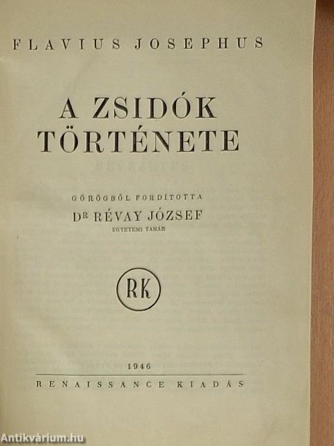 A zsidók története