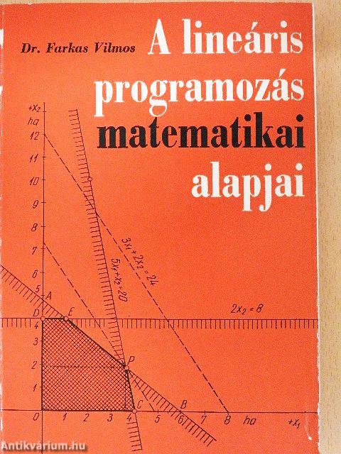 A lineáris programozás matematikai alapjai