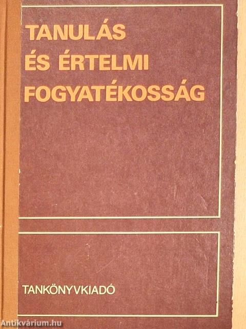 Tanulás és értelmi fogyatékosság
