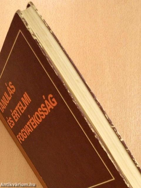 Tanulás és értelmi fogyatékosság