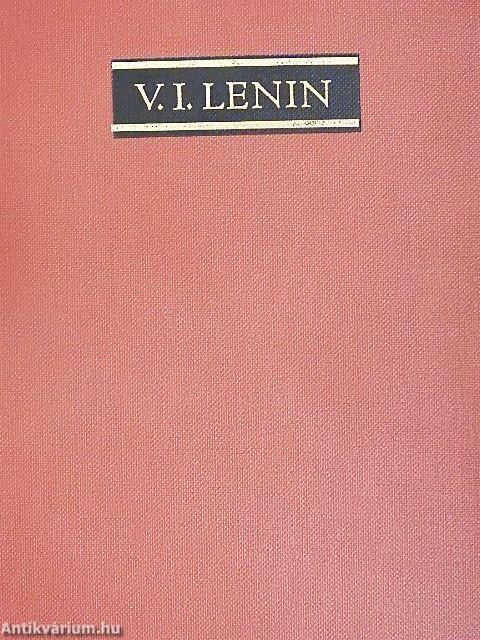 V. I. Lenin összes művei 49.