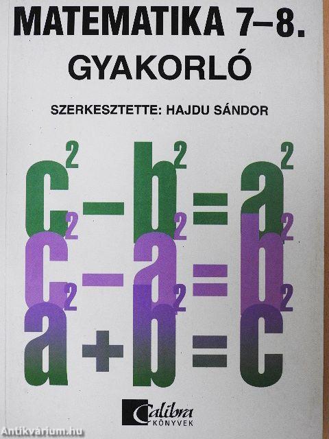 Matematika 7-8. - Gyakorló