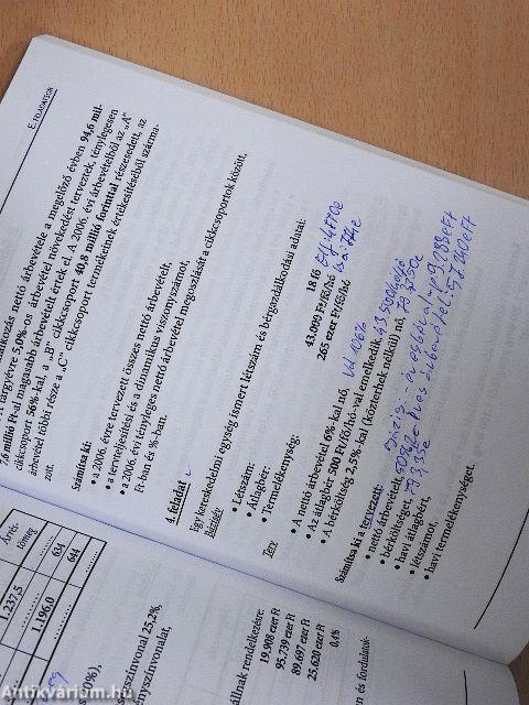 Vállalkozások gazdálkodása