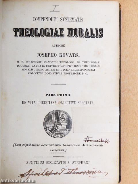 Compenidum systematis Theologiae Moralis I-II.