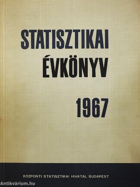 Statisztikai évkönyv 1967