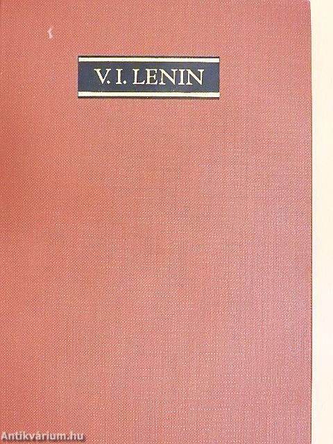 V. I. Lenin összes művei 37.