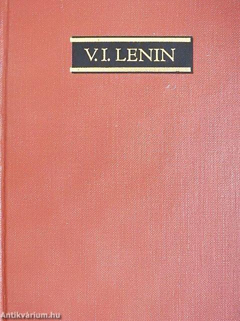 V. I. Lenin összes művei 26.