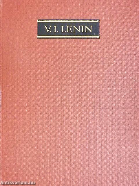 V. I. Lenin összes művei 10.