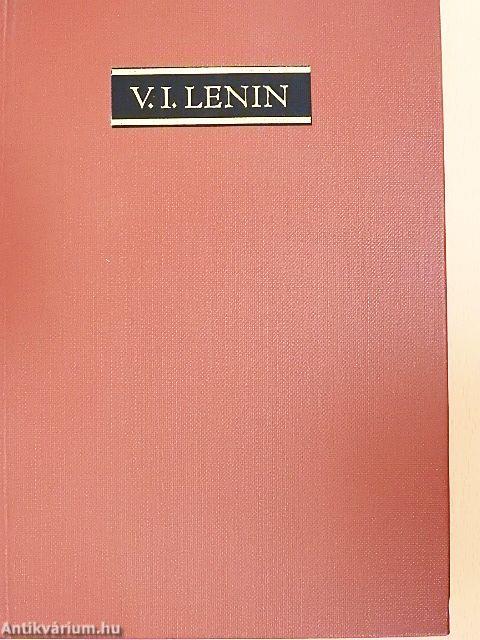V. I. Lenin összes művei 50.