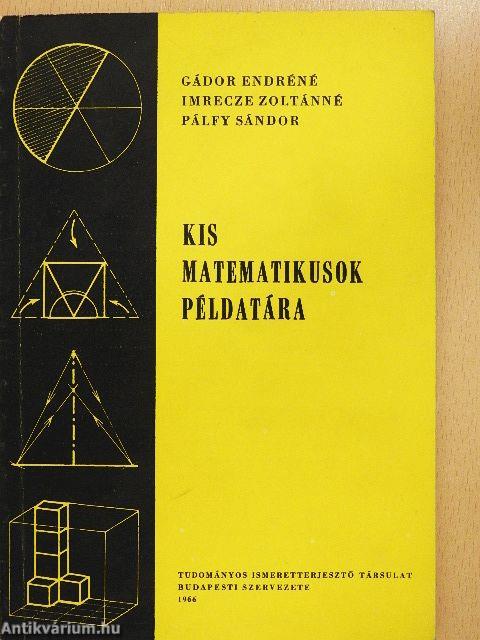 Kis matematikusok példatára