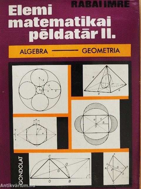 Elemi matematikai példatár II.