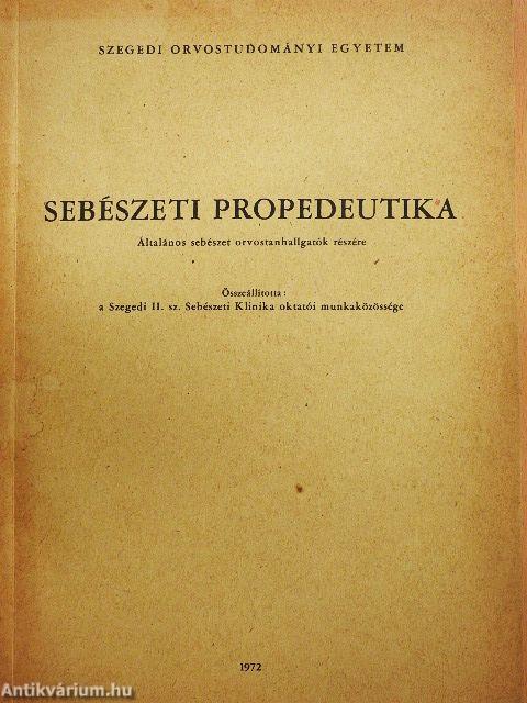 Sebészeti propedeutika