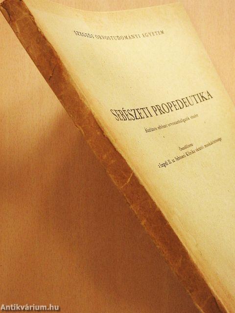 Sebészeti propedeutika