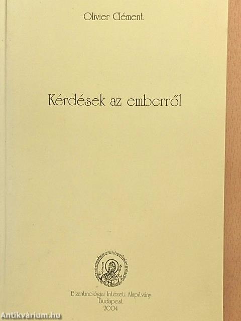 Kérdések az emberről