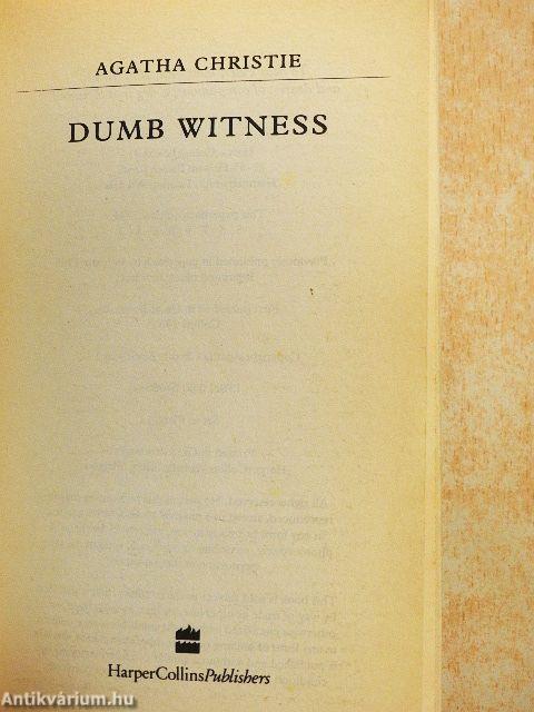Dumb Witness