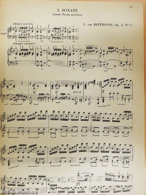 Zongoraszonáták I.