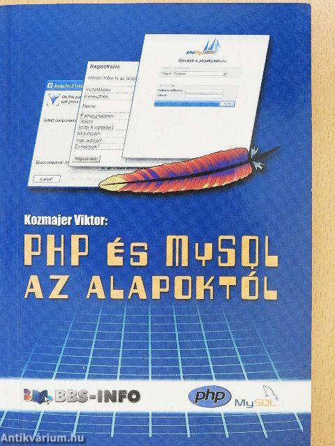 PHP és MySQL az alapoktól