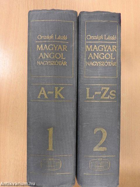 Magyar-angol nagyszótár 1-2.
