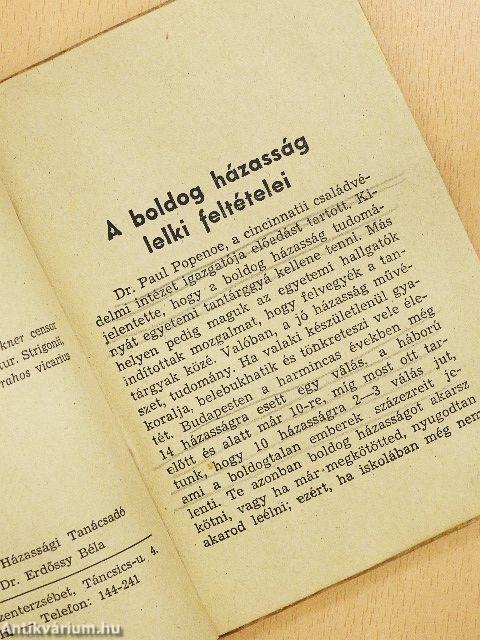 A boldog házasság könyve