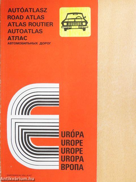 Európa autóatlasza