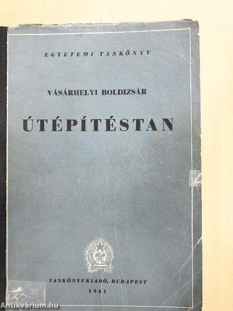 Útépítéstan