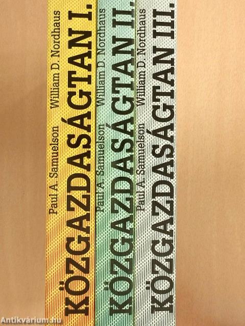 Közgazdaságtan I-III.