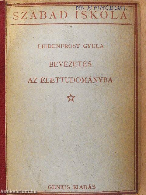 Bevezetés az élettudományba