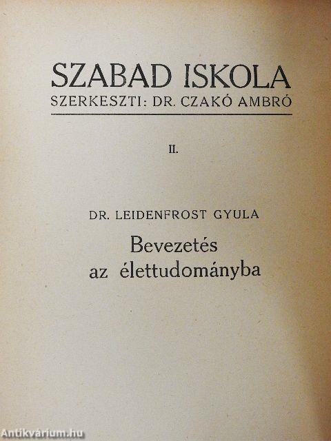 Bevezetés az élettudományba