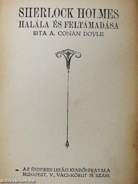 Sherlock Holmes halála és feltámadása