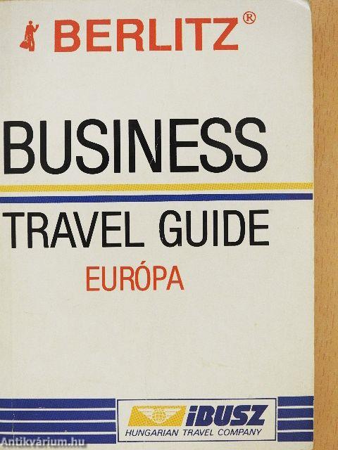 Business Travel Guide - Európa