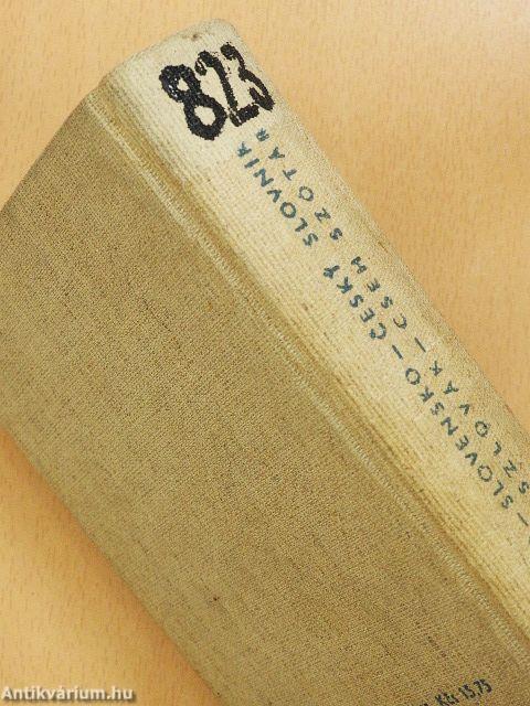 Magyar-szlovák-cseh szótár