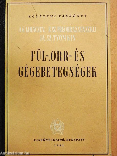 Fül-, orr- és gégebetegségek