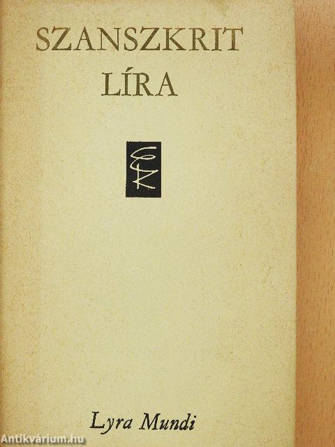 Szanszkrit líra