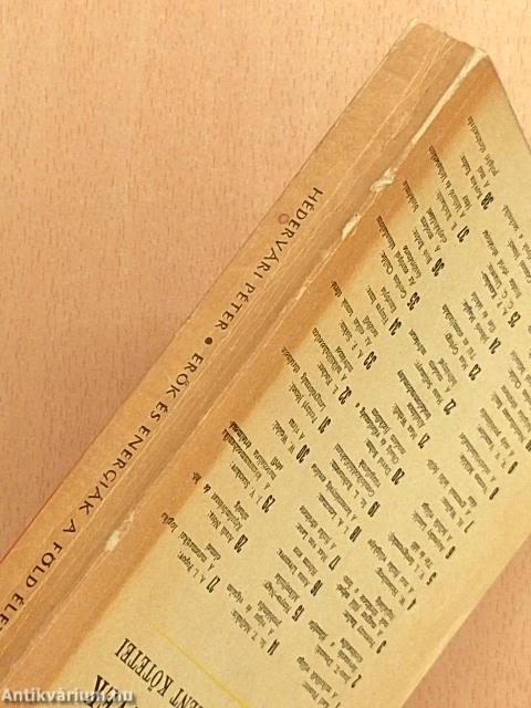 Erők és energiák a Föld életében