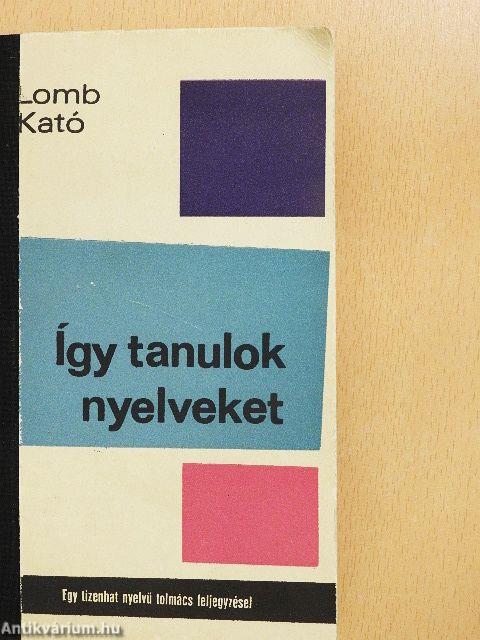 Így tanulok nyelveket
