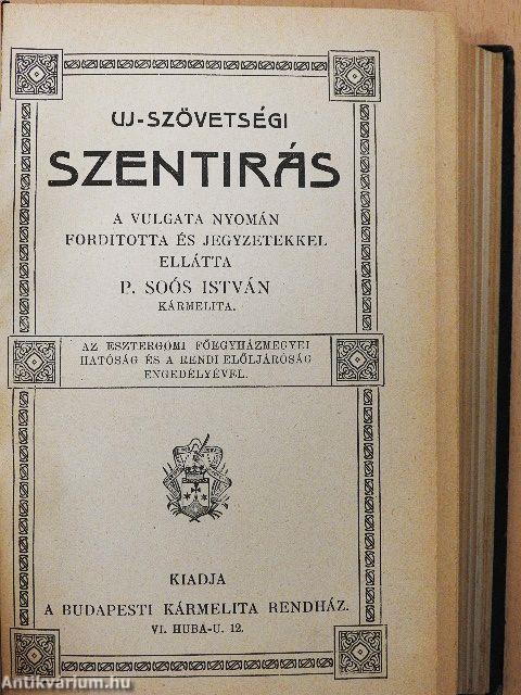 Uj-szövetségi Szentirás