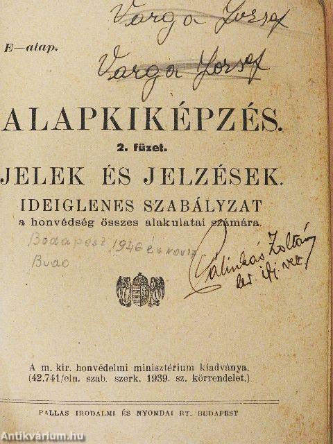 Alapkiképzés 2.