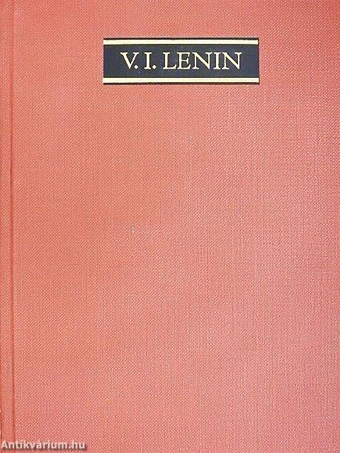 V. I. Lenin összes művei 20.