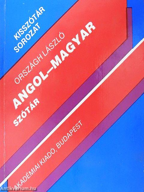 Angol-magyar szótár 
