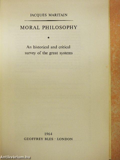 Moral Philosophy