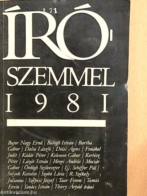 Írószemmel 1981