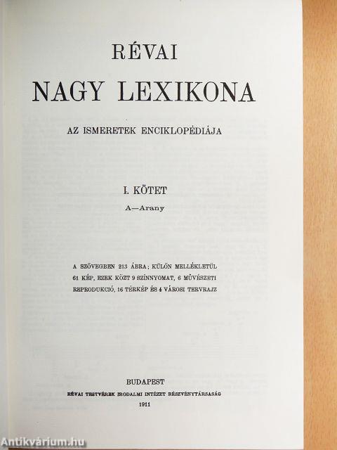 Révai nagy lexikona 1-21.
