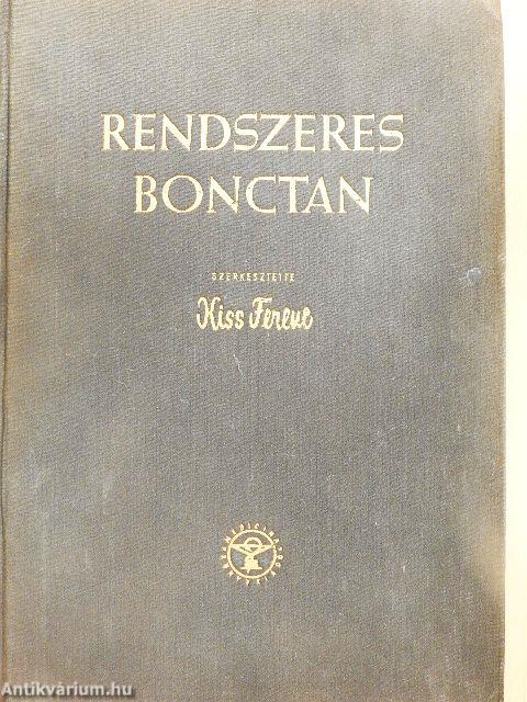 Rendszeres bonctan
